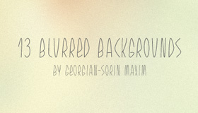 13个模糊背景