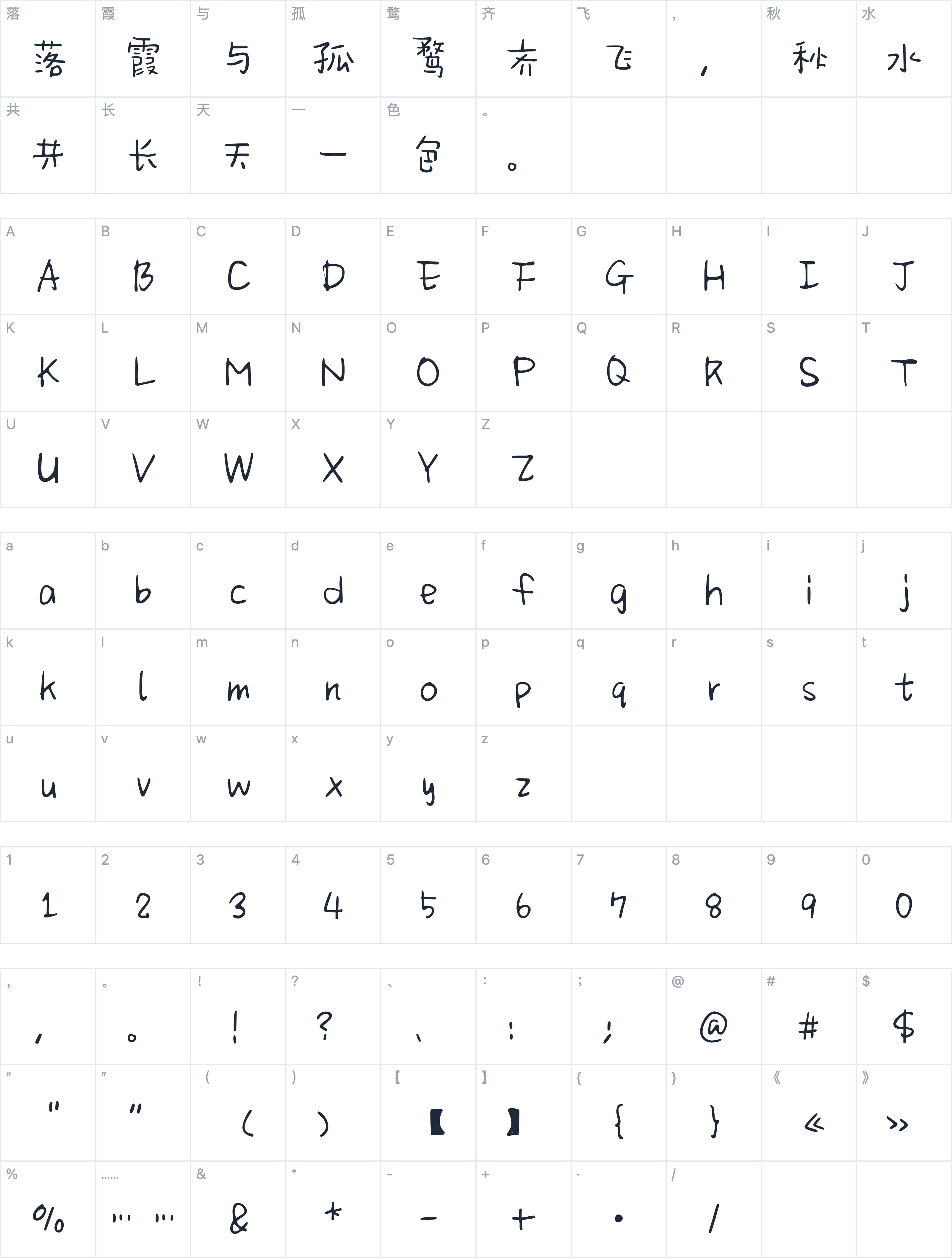 Aa188帅男团字符映射图