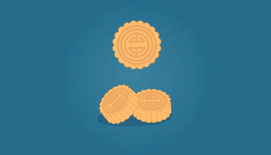 中秋节月饼矢量素材(EPS/AI)