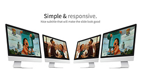 制作响应式分层幻灯片