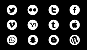 60个免费社会化图标(PSD/AI/PNG/SVG/EPS)