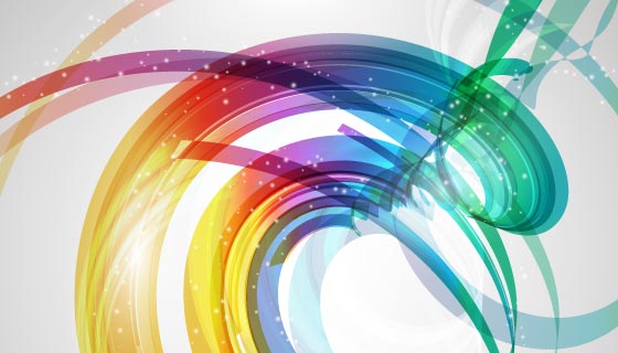 多彩的抽象设计背景矢量素材(EPS)