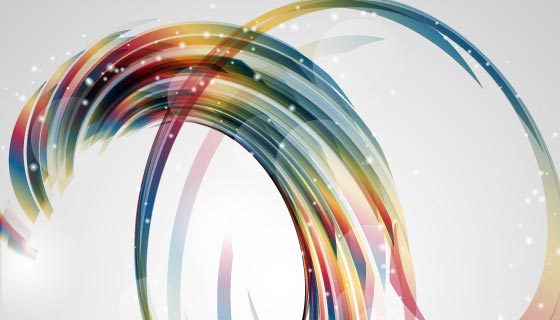 多彩的抽象设计背景矢量素材(EPS)