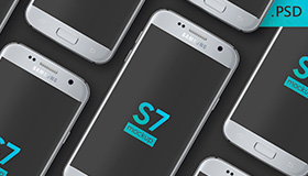 Samsung Galaxy S7模型(PSD)