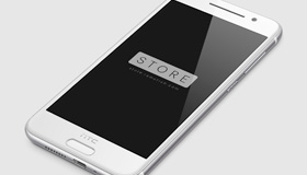 HTC One A9模型(PSD)