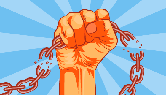 复古风格革命运动矢量素材(EPS/AI)