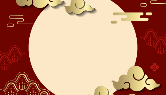 新年背景矢量素材(EPS)