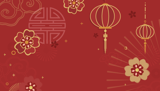 新年背景矢量素材(EPS)