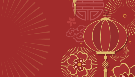 新年背景矢量素材(EPS)