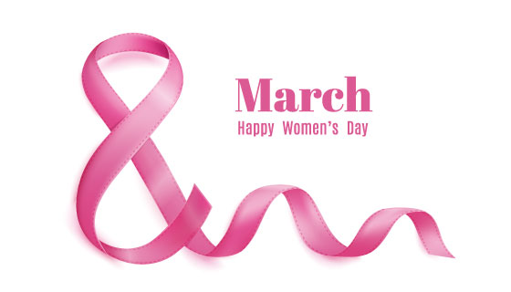 妇女节/女王节贺卡矢量素材(EPS)