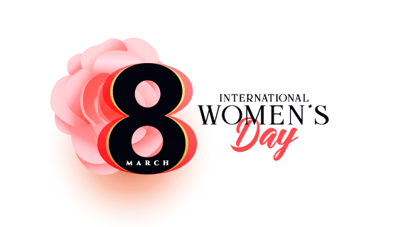 漂亮的妇女节/女王节背景矢量素材(EPS)