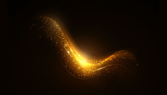 黑金色抽象背景矢量素材(EPS/AI)