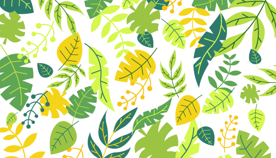 漂亮的叶子背景矢量素材(EPS/AI)