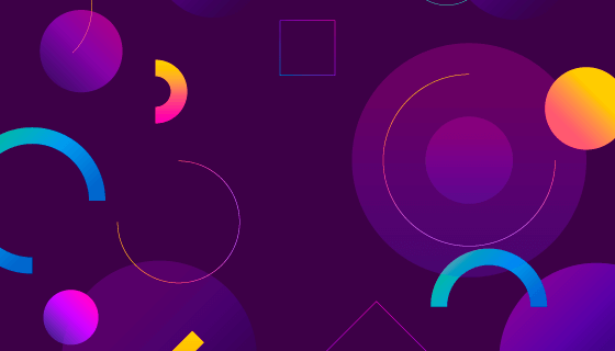 抽象紫色几何背景矢量素材(EPS/AI)