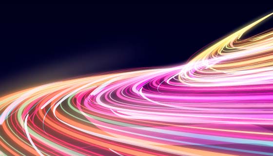 多彩绚丽光线背景矢量素材(EPS/AI)