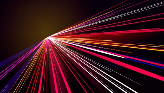 多彩绚丽光线背景矢量素材(EPS/AI)