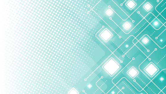 抽象半色调科技背景矢量素材(EPS)