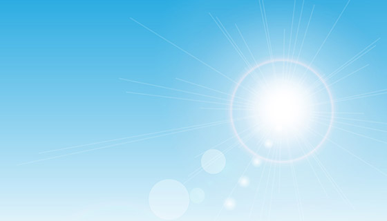 散景夏季背景矢量素材(EPS)