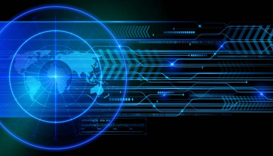 创意抽象科技背景矢量素材(EPS)