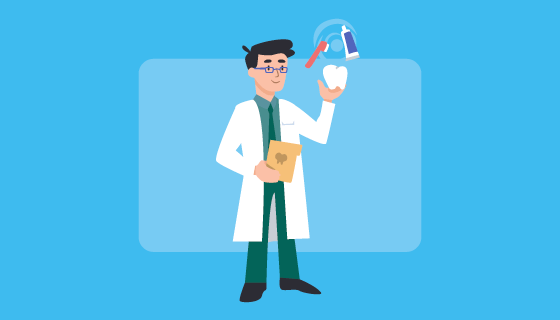 男牙科医生矢量素材(AI/EPS/PNG)