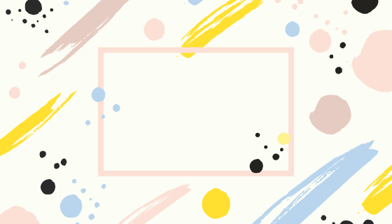 孟菲斯水彩风格背景矢量素材(EPS)