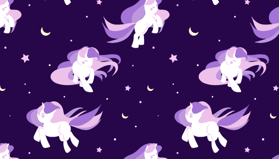 独角兽图案背景矢量素材(AI/EPS)