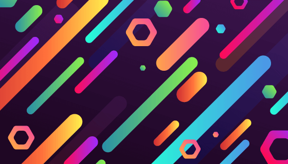 渐变形状抽象背景矢量素材(AI/EPS)