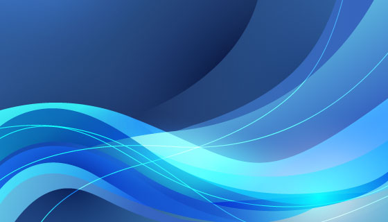 抽象蓝色渐变背景矢量素材(AI/EPS)