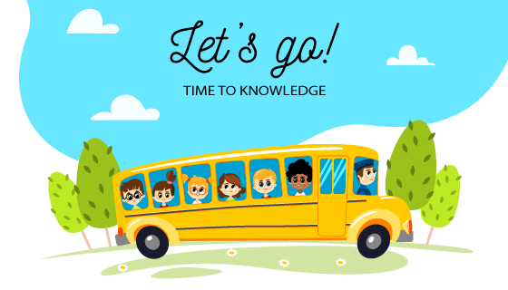 校车设计开学季返校矢量素材(EPS/AI)
