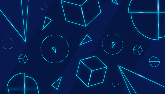 几何图形背景矢量素材(AI/EPS)