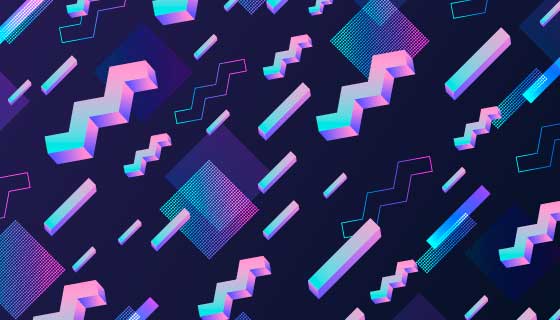 创意抽象背景矢量素材(EPS/AI)