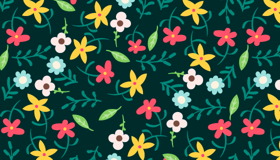 多彩碎花背景矢量素材(AI/EPS/PNG)