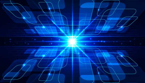 未来视野抽象背景矢量素材(AI/EPS)