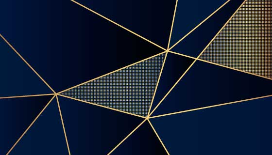 豪华深色多边形背景矢量素材(AI/EPS)