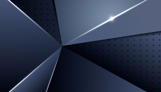 豪华深色多边形背景矢量素材(AI/EPS)