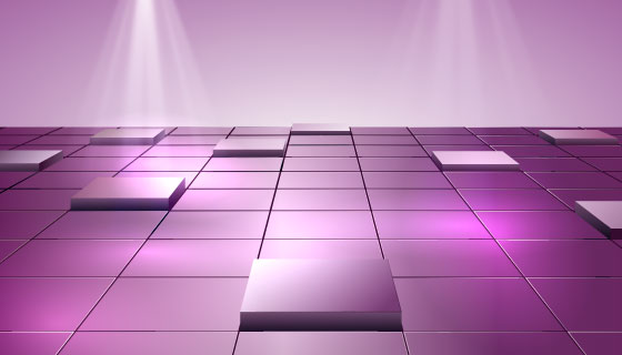 逼真立体地板背景矢量素材(AI/EPS)