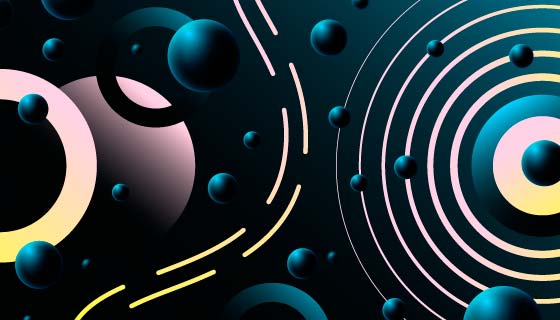 抽象几何图形背景矢量素材(AI/EPS)