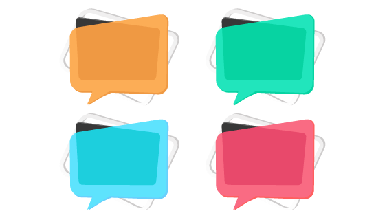 多彩抽象孟菲斯风格气泡矢量素材(EPS/PNG)