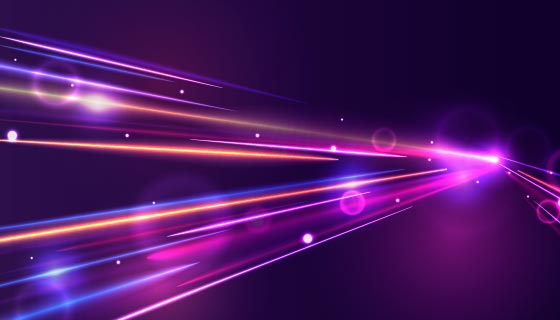 高速灯光轨迹背景矢量素材(AI/EPS)
