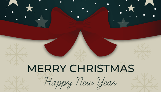 圣诞彩带背景矢量素材(AI/EPS)