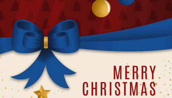 圣诞彩带背景矢量素材(AI/EPS)