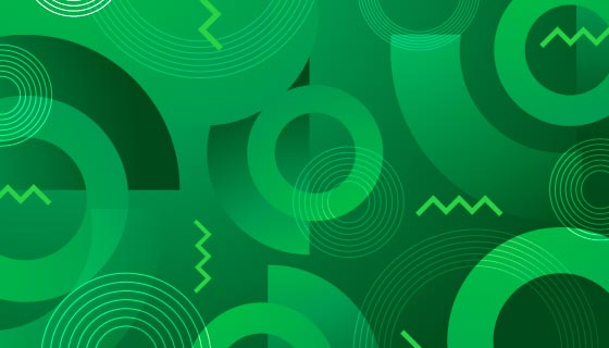 抽象绿色几何背景/壁纸矢量素材(AI/EPS)