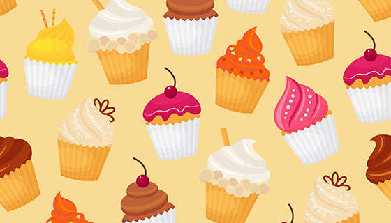 美味甜点蛋糕矢量素材(EPS)