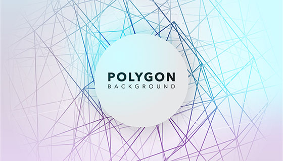 抽象多边形背景矢量素材(EPS)