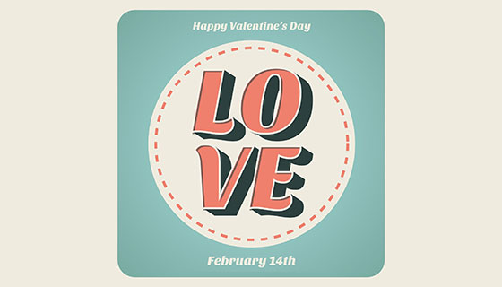 情人节背景矢量素材(EPS)