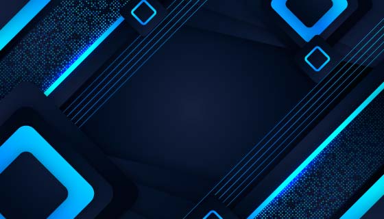 蓝色渐变几何形状概念背景矢量素材(AI/EPS)