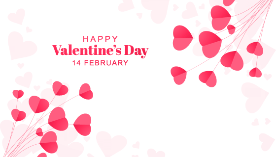 精美爱心设计情人节贺卡矢量素材(EPS)