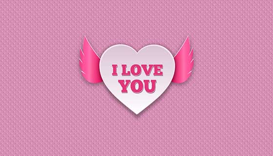 情人节贺卡矢量素材(EPS/AI)