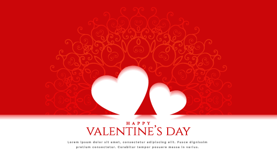 创意爱心设计情人节卡片矢量素材(EPS)