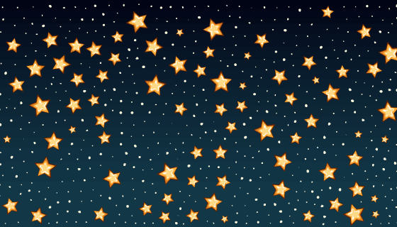 星星背景矢量素材(EPS)